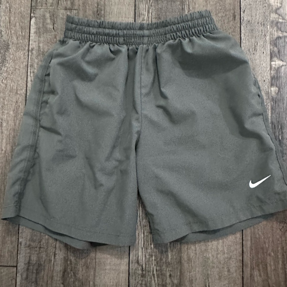Boys Grey Nike Shorts